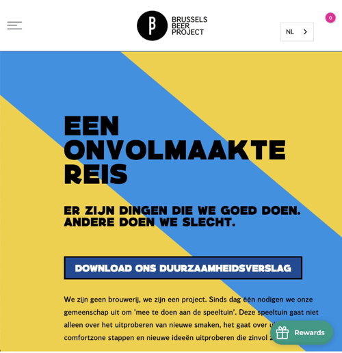 Brussels Beer Project honestly communicates about its imperfect sustainable journey